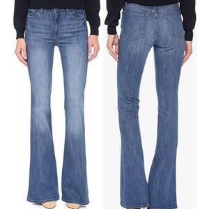 EUC! DL1961 Heather High Rise Flare: Leonard Smart Denim Jeans 2925 Sz 27
